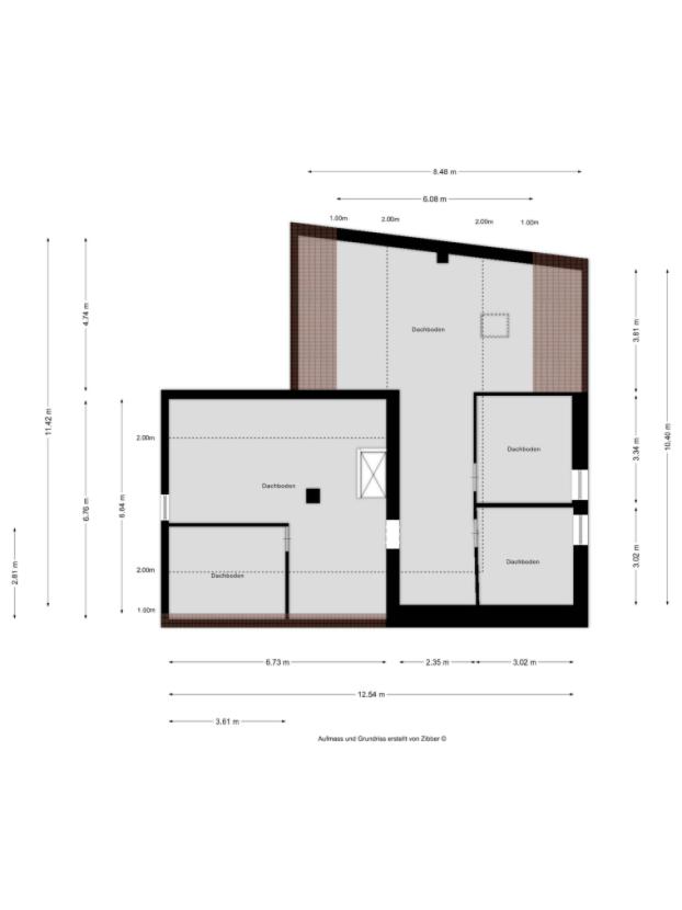 Grundriss Dachgeschoss