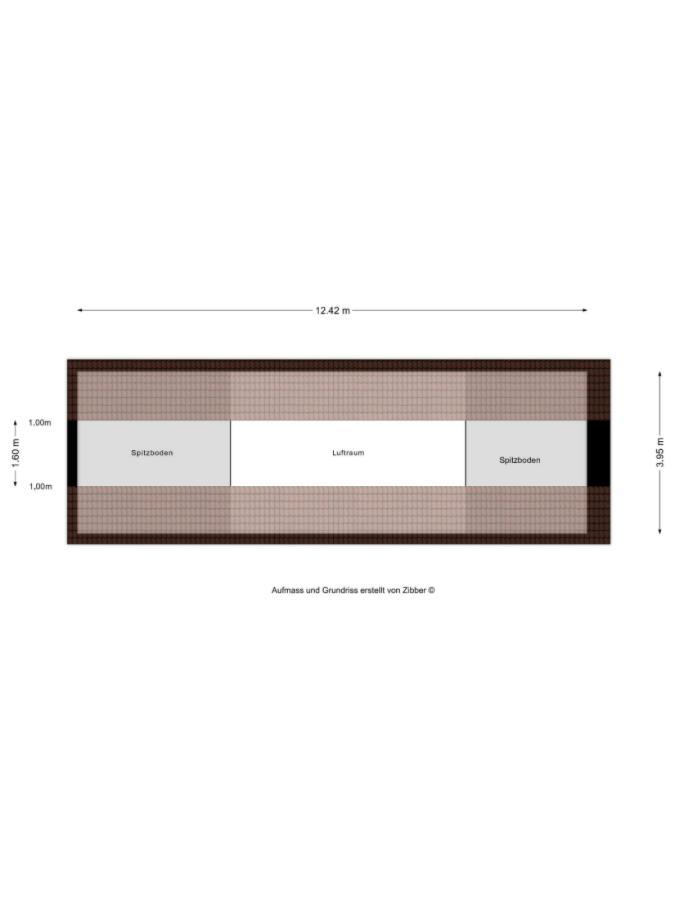 Grundriss Spitzboden