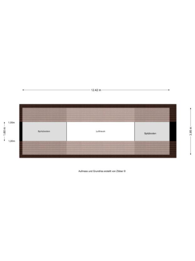 Grundriss Spitzboden