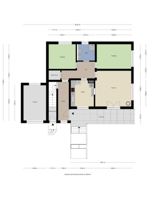 Grundriss Erdgeschoss