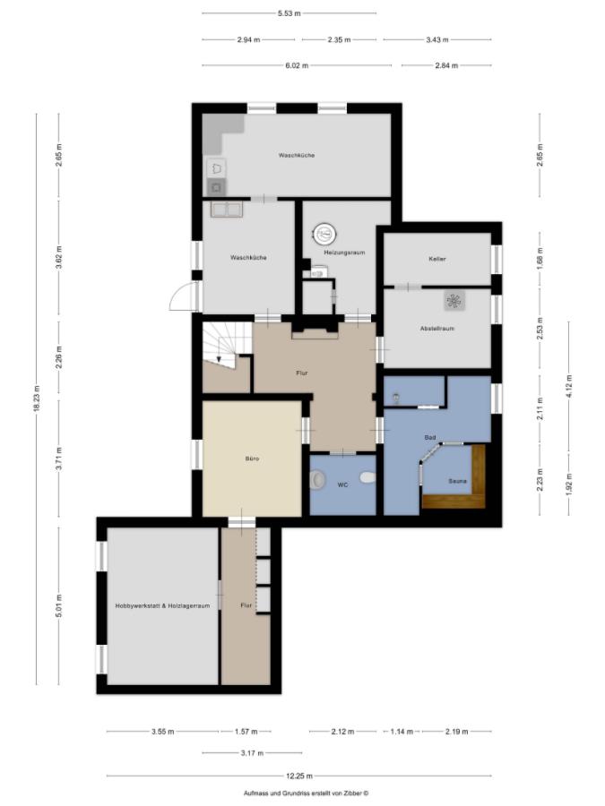 Grundriss Kellergeschoss