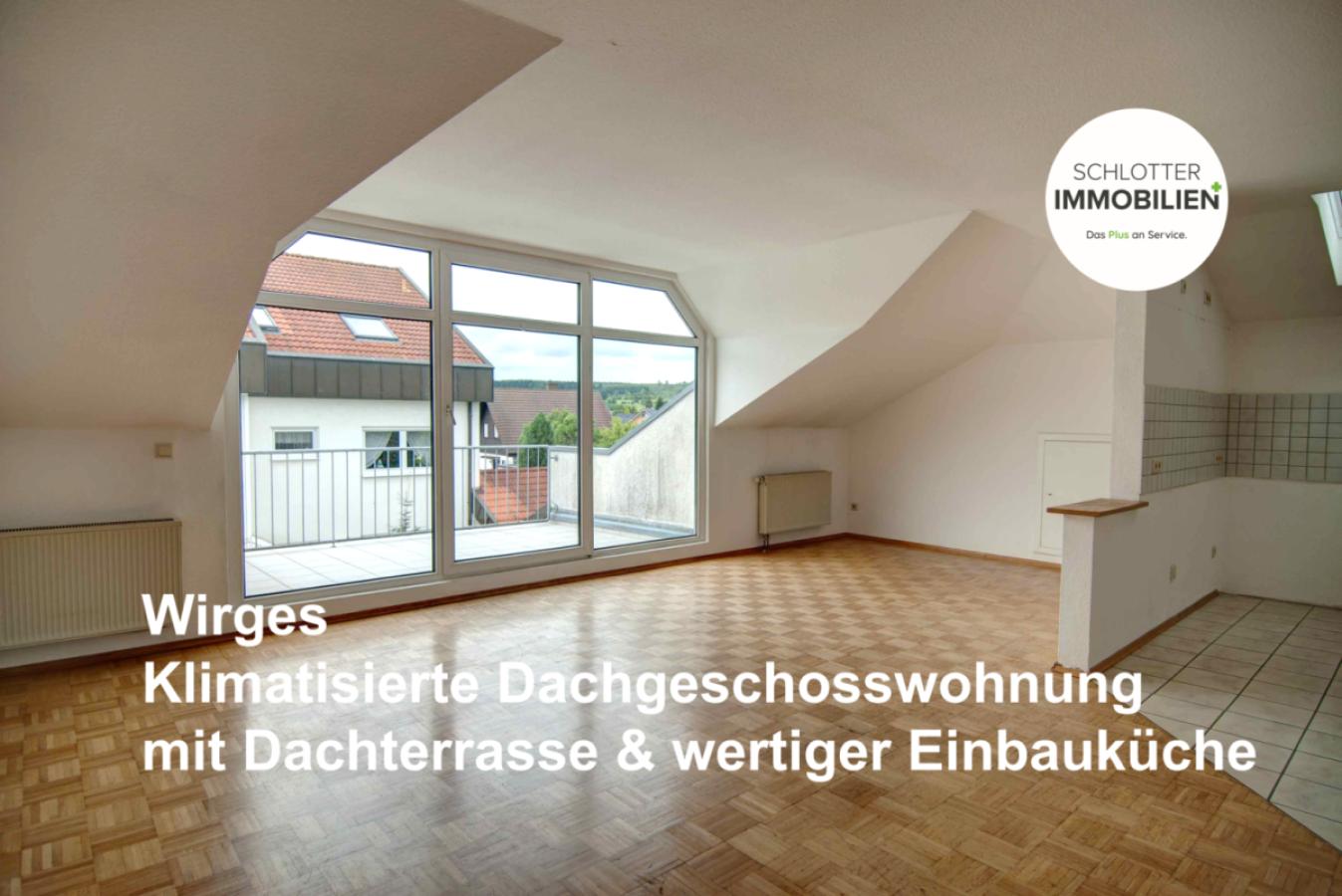 Klimatisierte Dachgeschosswohnung