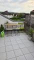Dachterrasse mit Ausblick auf den Köppel