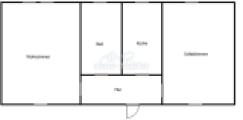 Grundriss 2 Zimmer Wohnung