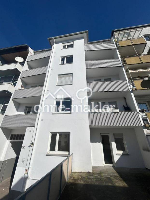 Rückansicht Terrassen Sicht