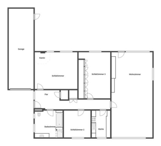 Grundriss Skizze EG