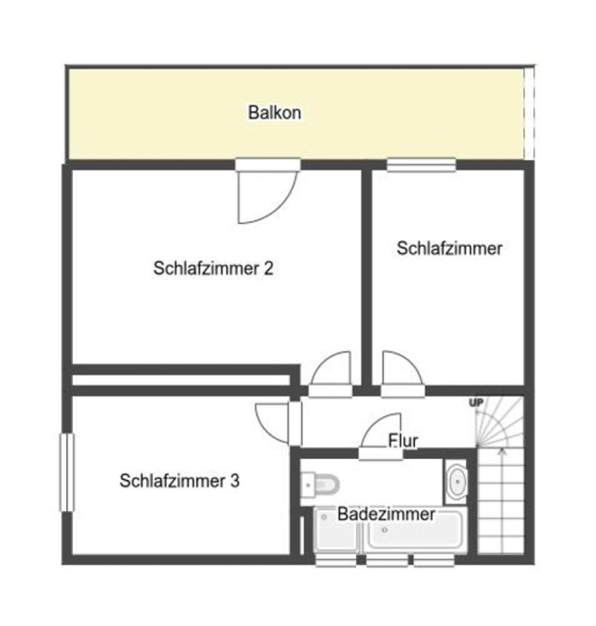 Grundriss Skizze 1.OG