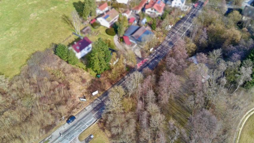 Bauplatz Panoramablick Projekt