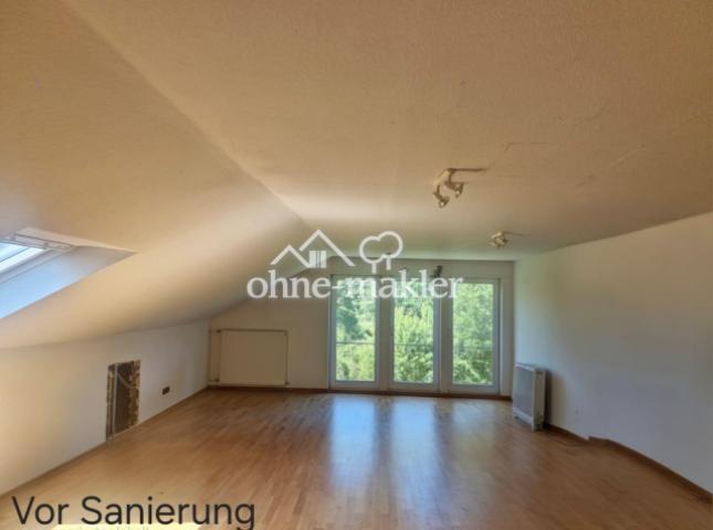 Wohnzimmer vor Sanierung