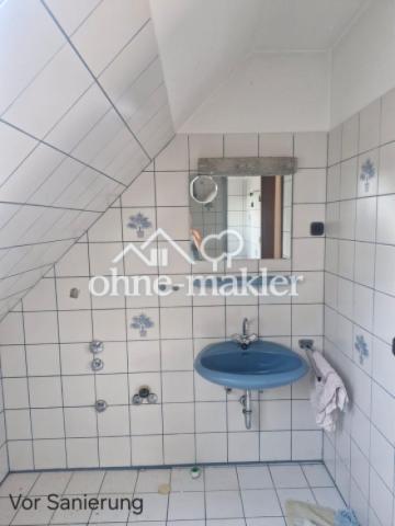 Badezimmer vor Sanierung