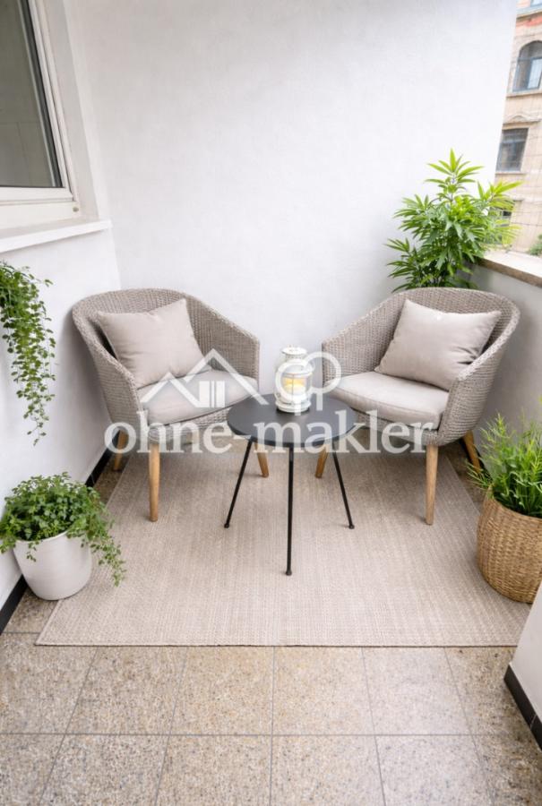 Loggia Einrichtungsbeispiel