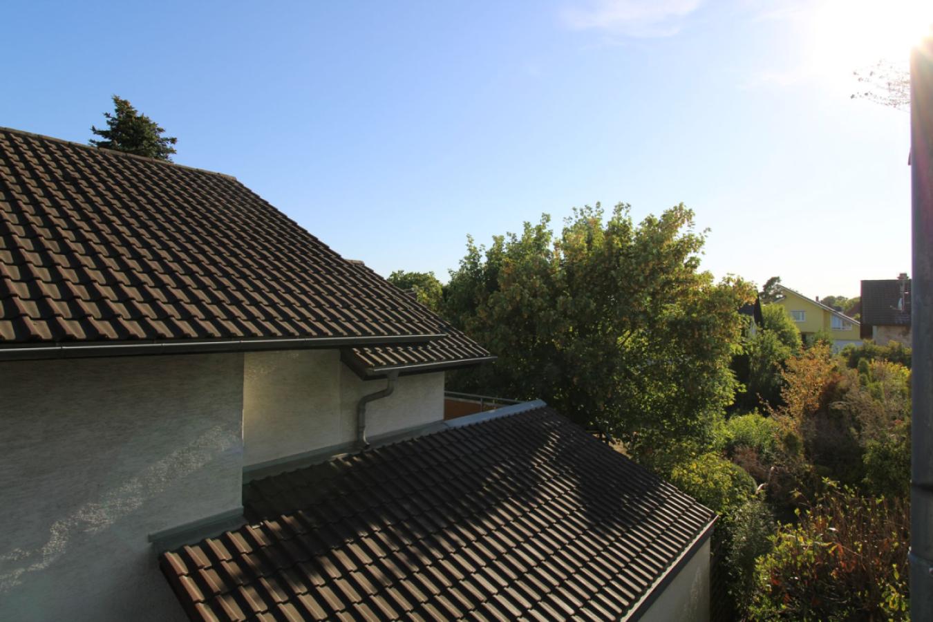 Ausblick Balkon