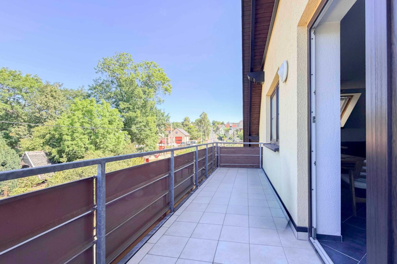 Großer Balkon