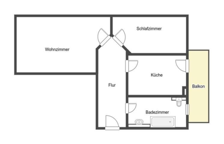 Grundriss Skizze
