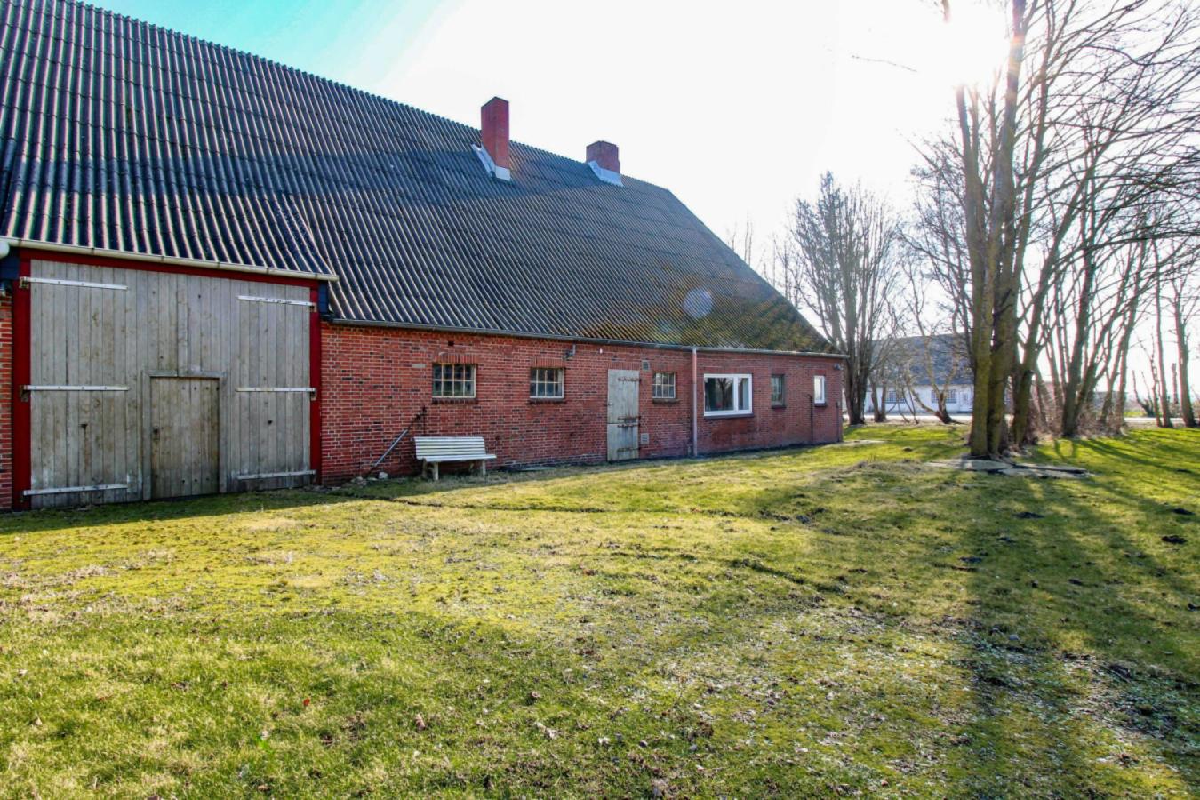 Garten nach Westen