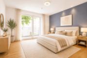 Schlafzimmer (KI basiert)