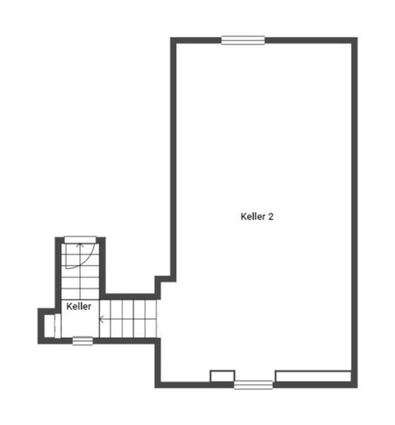 Grundriss Skizze UG