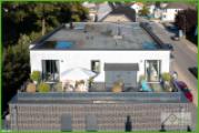 5Plus Immo Penthouse Langerwehe Dachterrasse Drohnenaufnahme