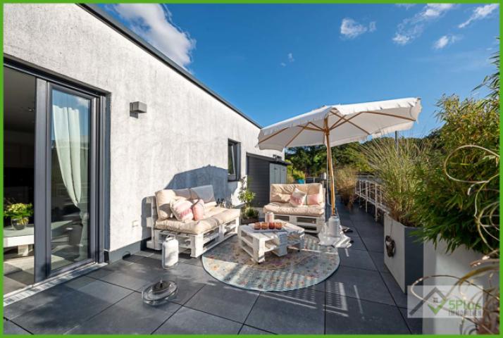 5Plus Immo Penthouse Langerwehe Dachterrasse