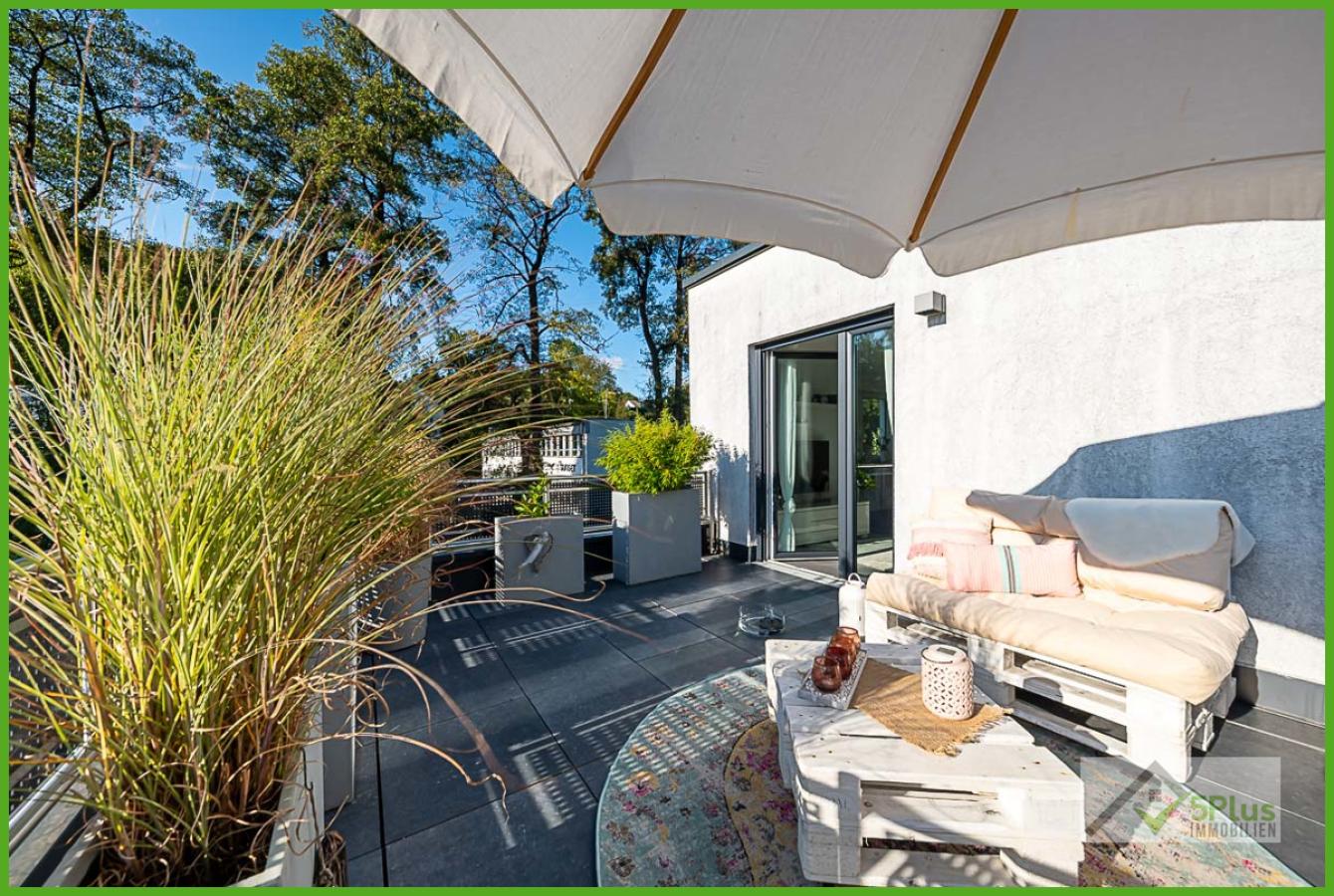 5Plus Immo Penthouse Langerwehe Dachterrasse