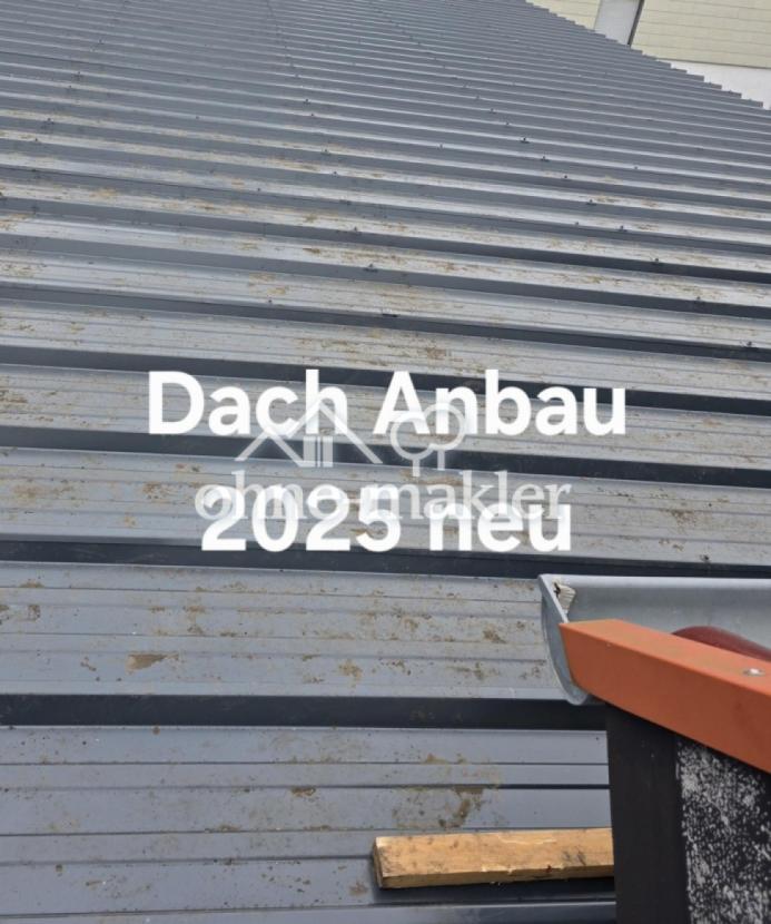 Neues Dach auf dem Anbau