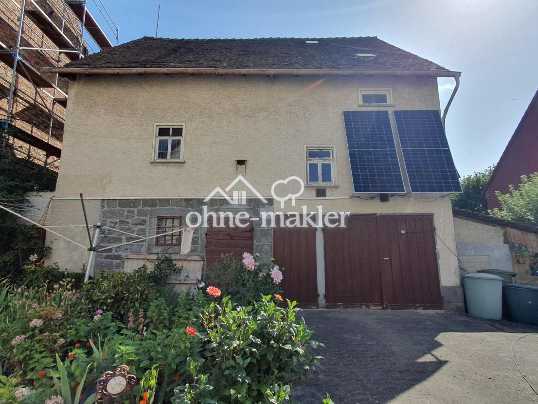 Scheune mit Garage