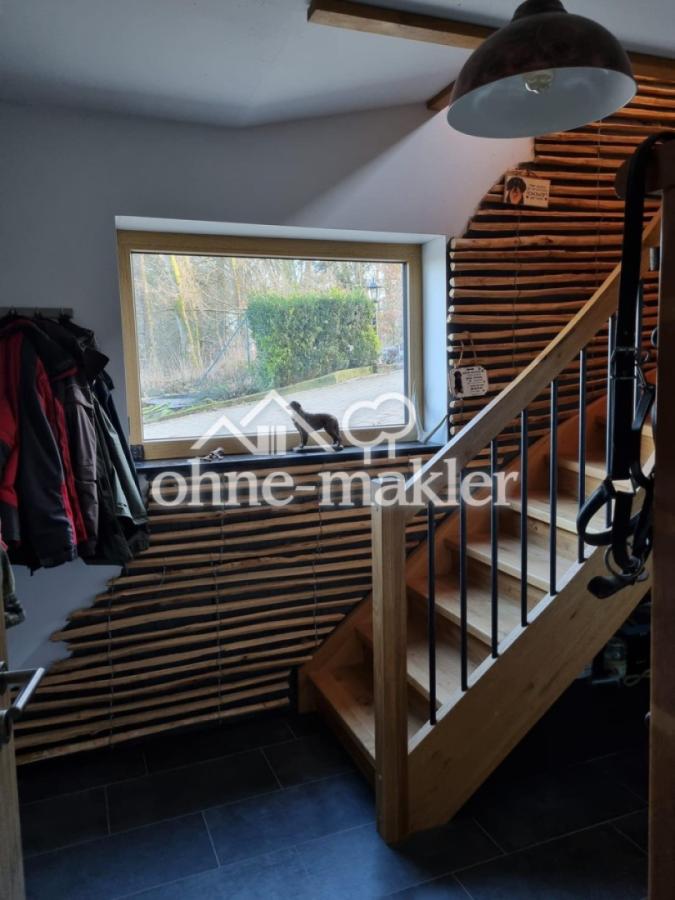 Treppe zu Wohnbereich