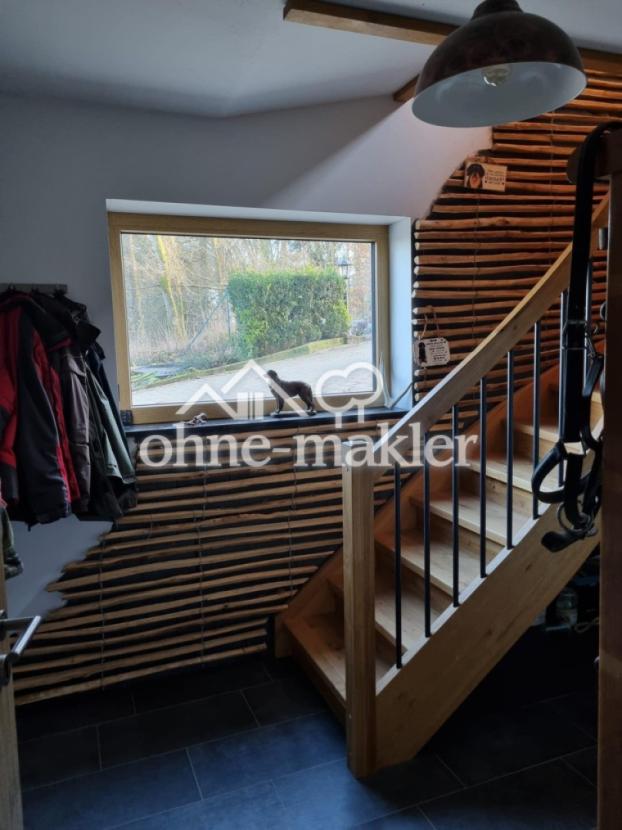 Treppe zu Wohnbereich