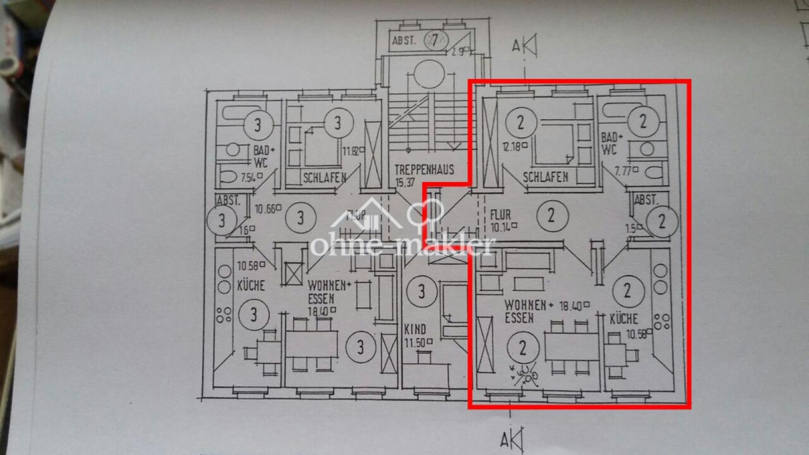 Beispielhafter Grundriss