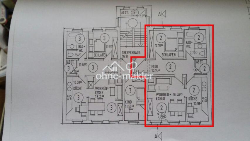 Beispielhafter Grundriss