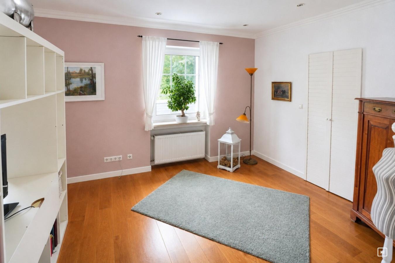 Das zweite großzügige Schlafzimmer