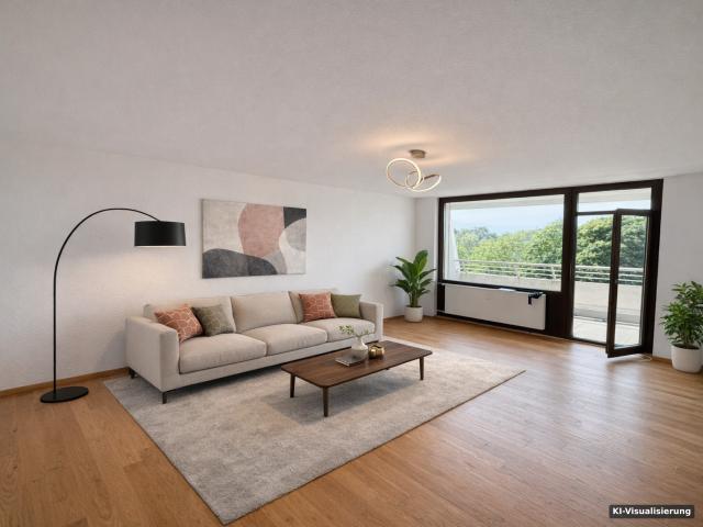 KI-Visualisierung – Wohnzimmer KI Staging