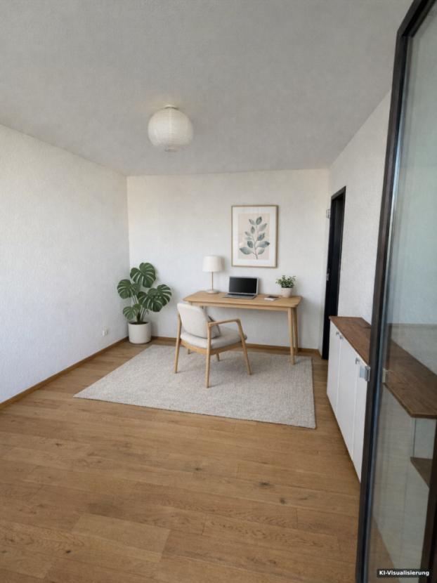 KI-Visualisierung – Zimmer 2 KI Staging