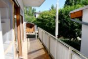 Balkon mit Gartenzugang
