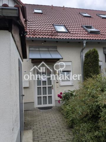 Haustür, Schuppen, Vorgarten