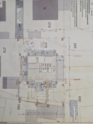 Lageplan Neubau