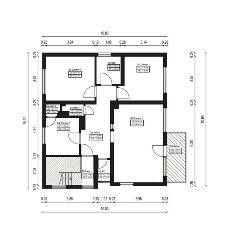 Grundriss OG