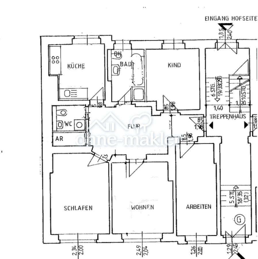 Grundriss zur Wohnung