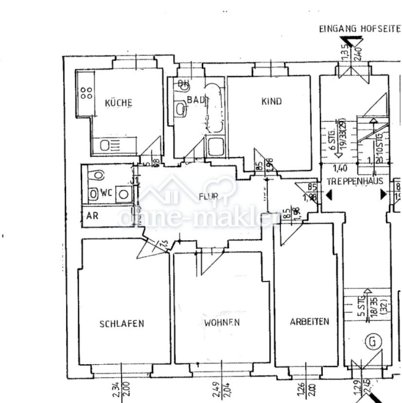 Grundriss zur Wohnung