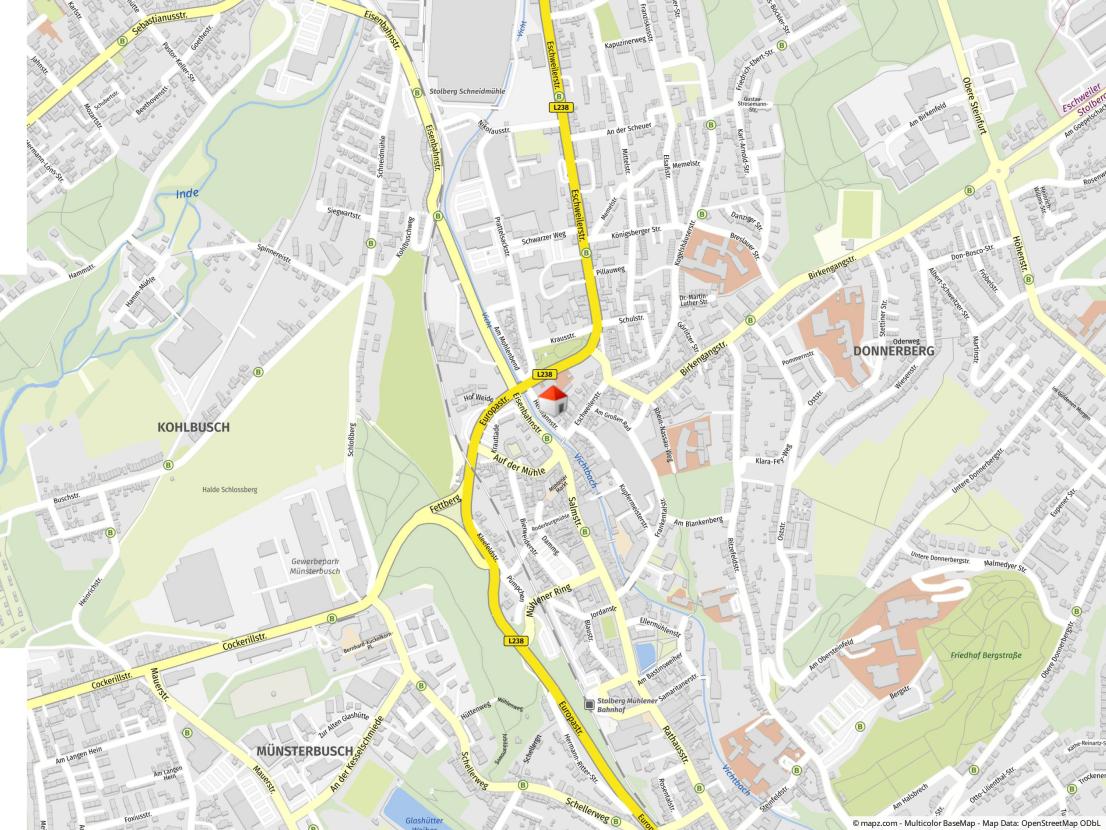 Geolyzer Kartenausschnitt