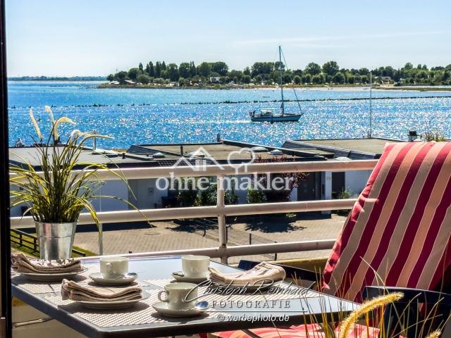 Süd-West-Balkon mit Meerblick