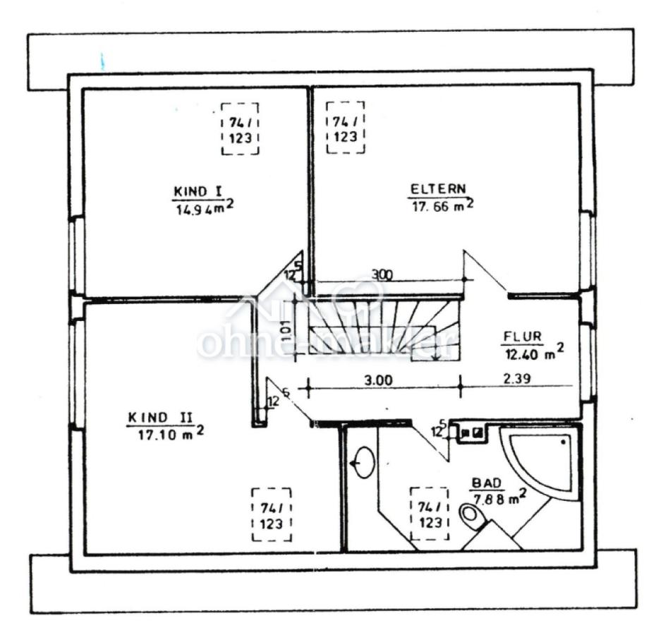 Grundriss Dachgeschoss