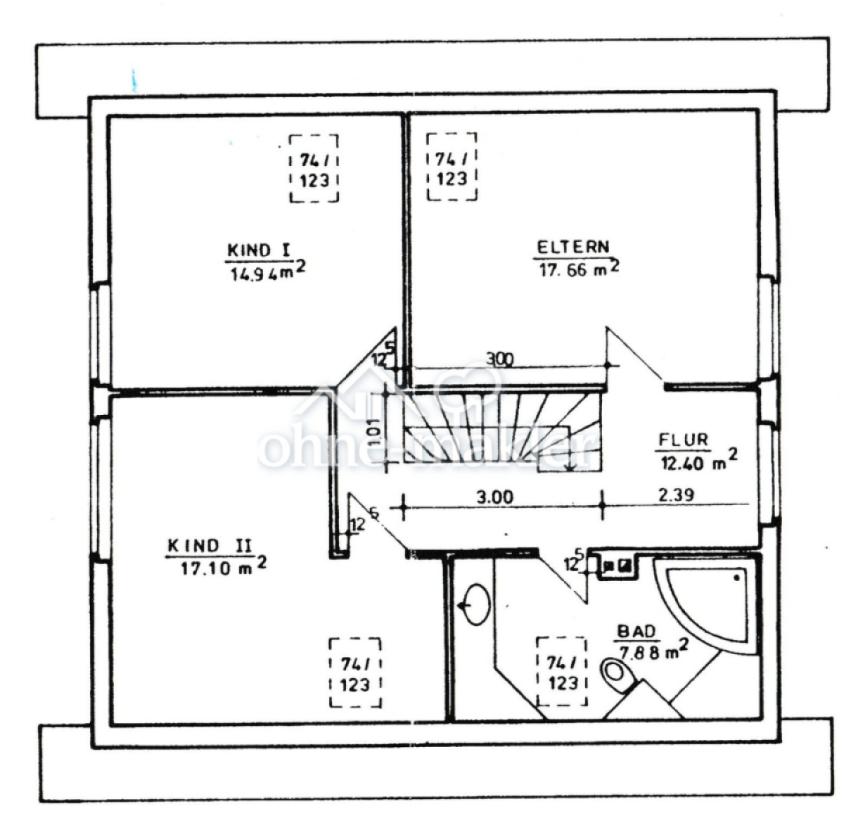 Grundriss Dachgeschoss