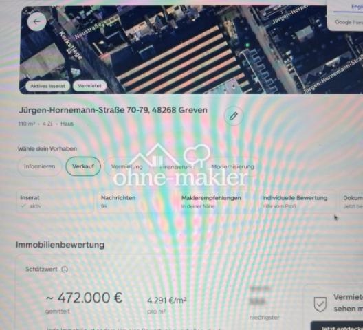 Wertermittlung Immoscout24 !