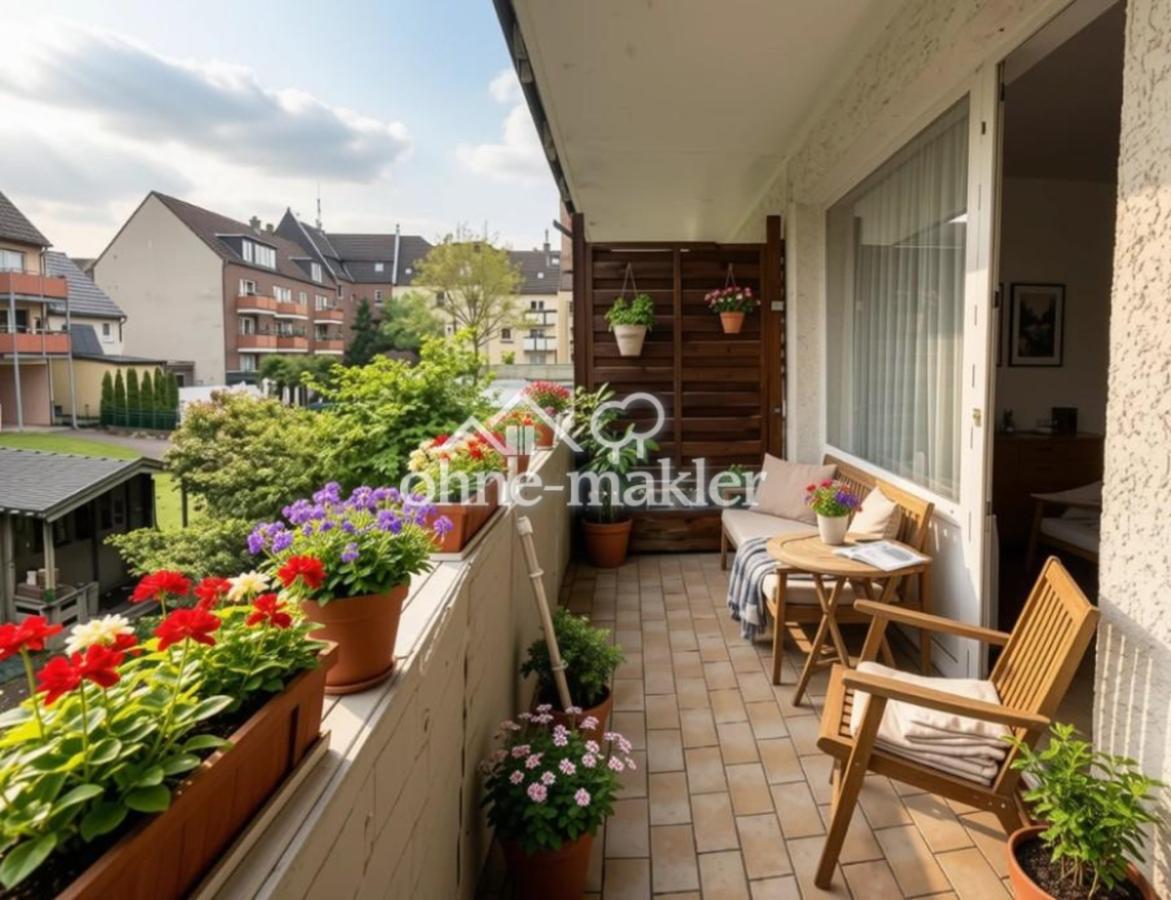 Auszeit auf dem Balkon