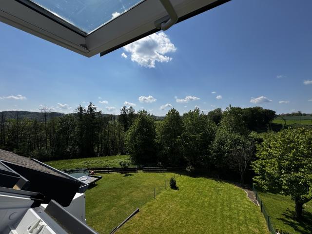 Aussicht aus dem Schlafzimmer