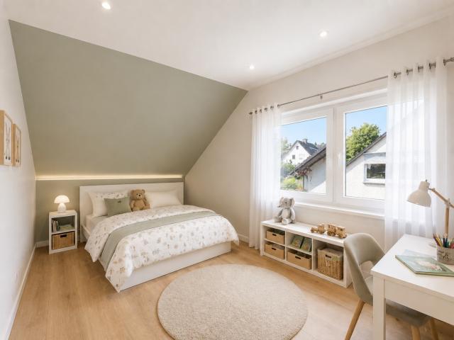 OG Kinderzimmer (gestaged)