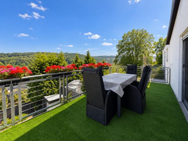Balkon mit Panoramablick