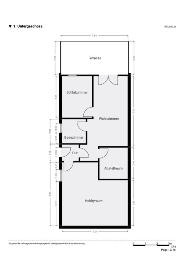 Grundriss UG