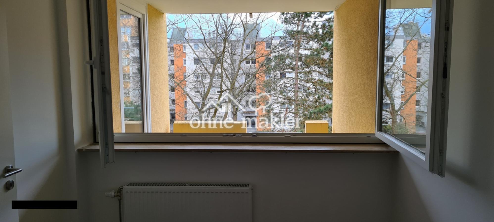 Blick aus Schlafzimmer